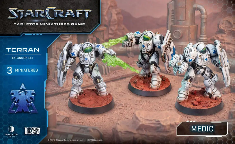 Starcraft Tabletop Miniatures Game: Terran Medic (Q4 2026) - Miniature Games