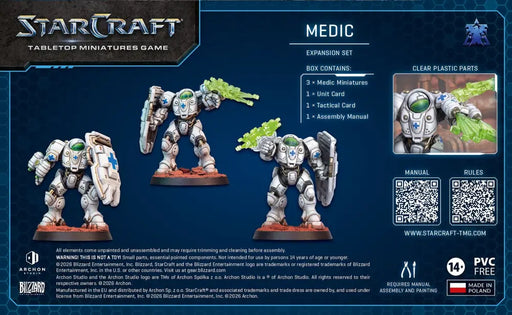 Starcraft Tabletop Miniatures Game: Terran Medic (Q4 2026) - Miniature Games