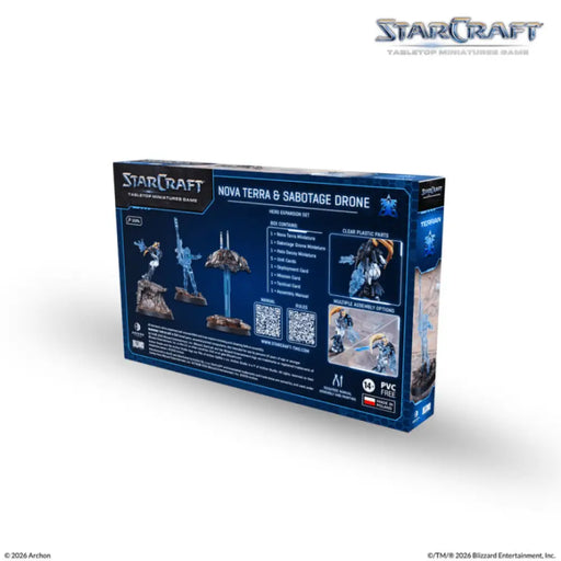 Starcraft Tabletop Miniatures Game: Terran Nova Terra Expansion Set (ETA December) - Miniature Games