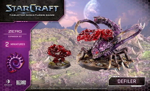 Starcraft Tabletop Miniatures Game: Zerg Defiler Expansion Set (ETA December) - Miniature Games
