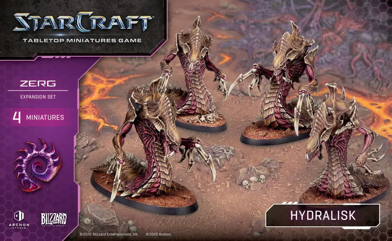 Starcraft Tabletop Miniatures Game: Zerg Hydralisk (Q4 2026) - Miniature Games