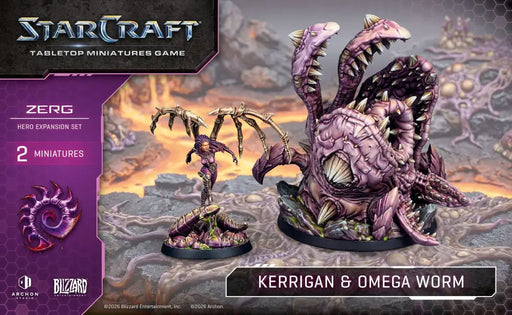 Starcraft Tabletop Miniatures Game: Zerg Kerrigan and Omega Wurm (Q4 2026) - Miniature Games