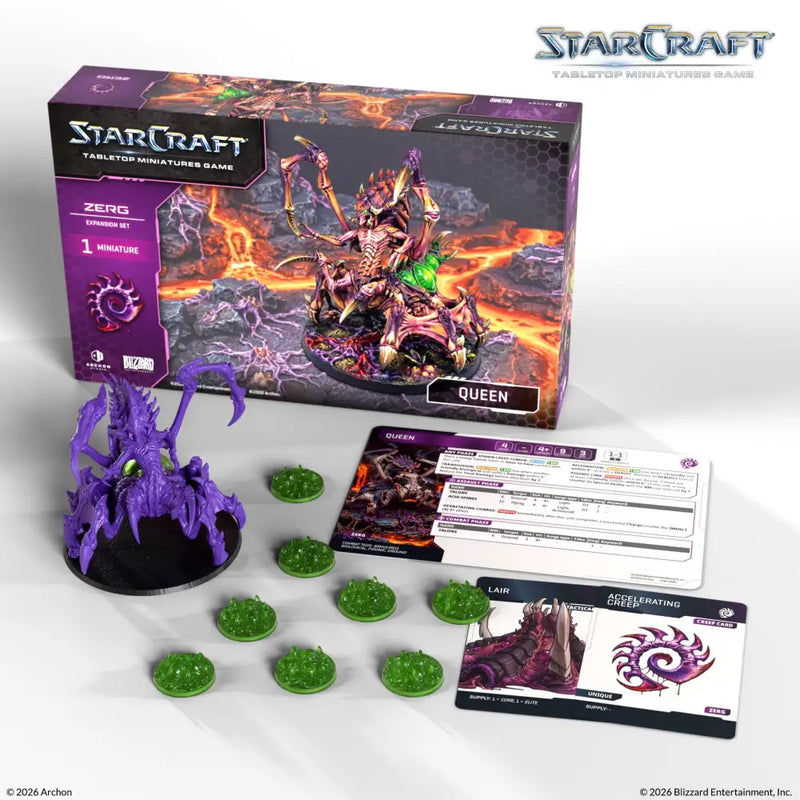 Starcraft Tabletop Miniatures Game: Zerg Queen (Q4 2026) - Miniature Games