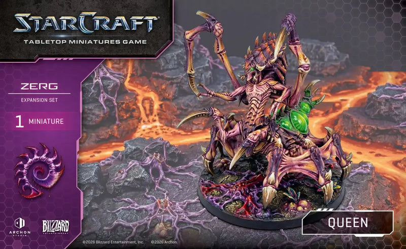 Starcraft Tabletop Miniatures Game: Zerg Queen (Q4 2026) - Miniature Games
