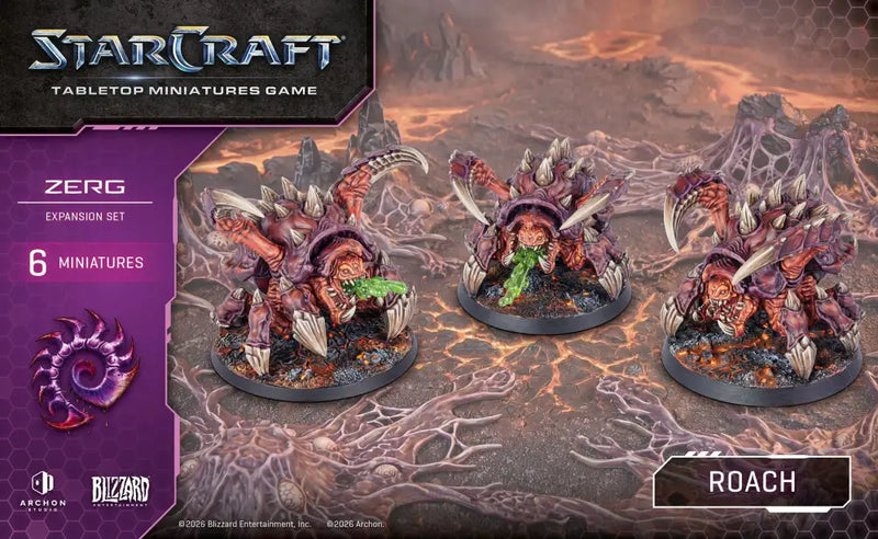 Starcraft Tabletop Miniatures Game: Zerg Roach (Q4 2026) - Miniature Games