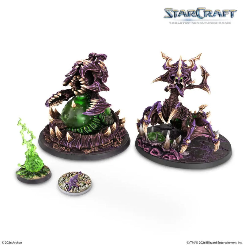 Starcraft Tabletop Miniatures Game: Zerg Zagara Hero Expansion Set (ETA December) - Miniature Games