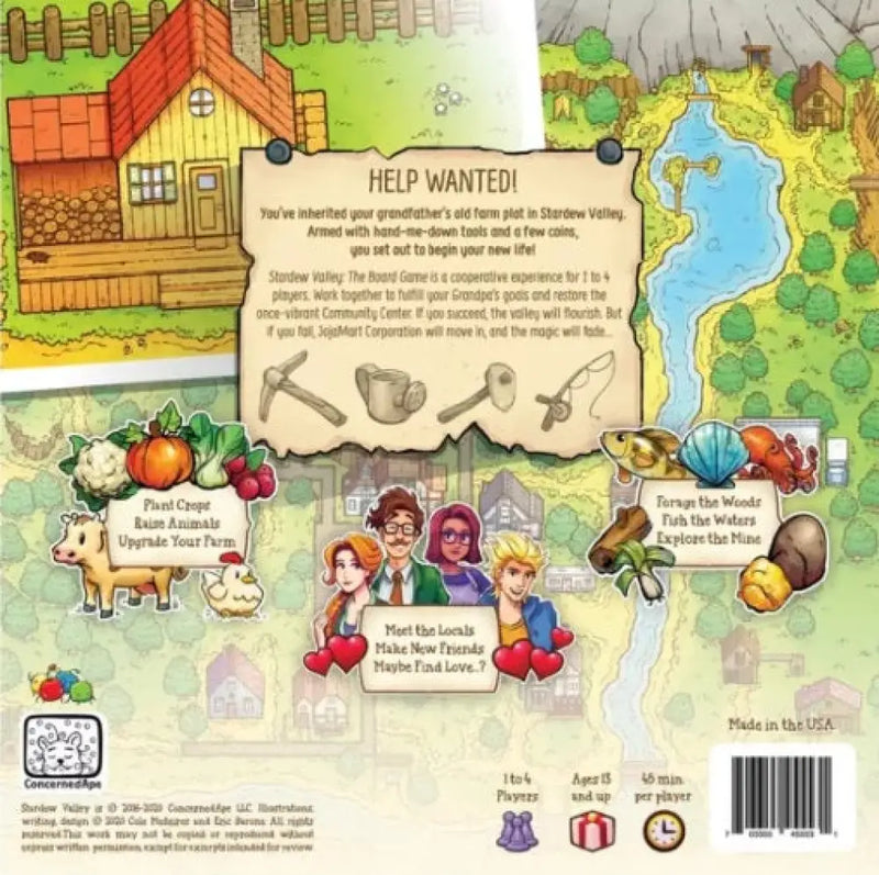 Stardew Valley: The Board Game (EN) - Board Games
