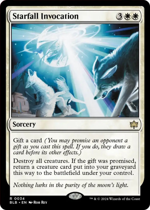 Starfall Invocation [Bloomburrow] - MTG Single
