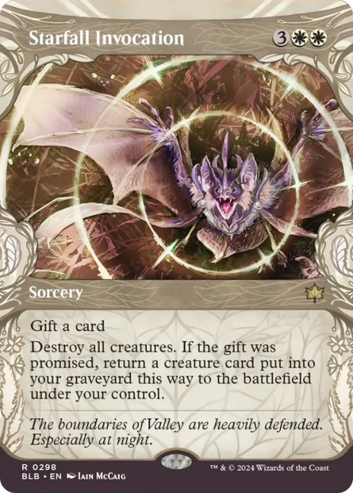 Starfall Invocation (Showcase) [Bloomburrow] - MTG Single
