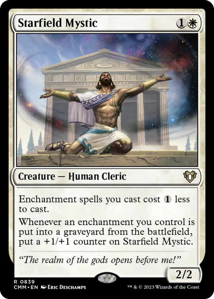 Starfield Mystic [Commander Masters] - MTG Single