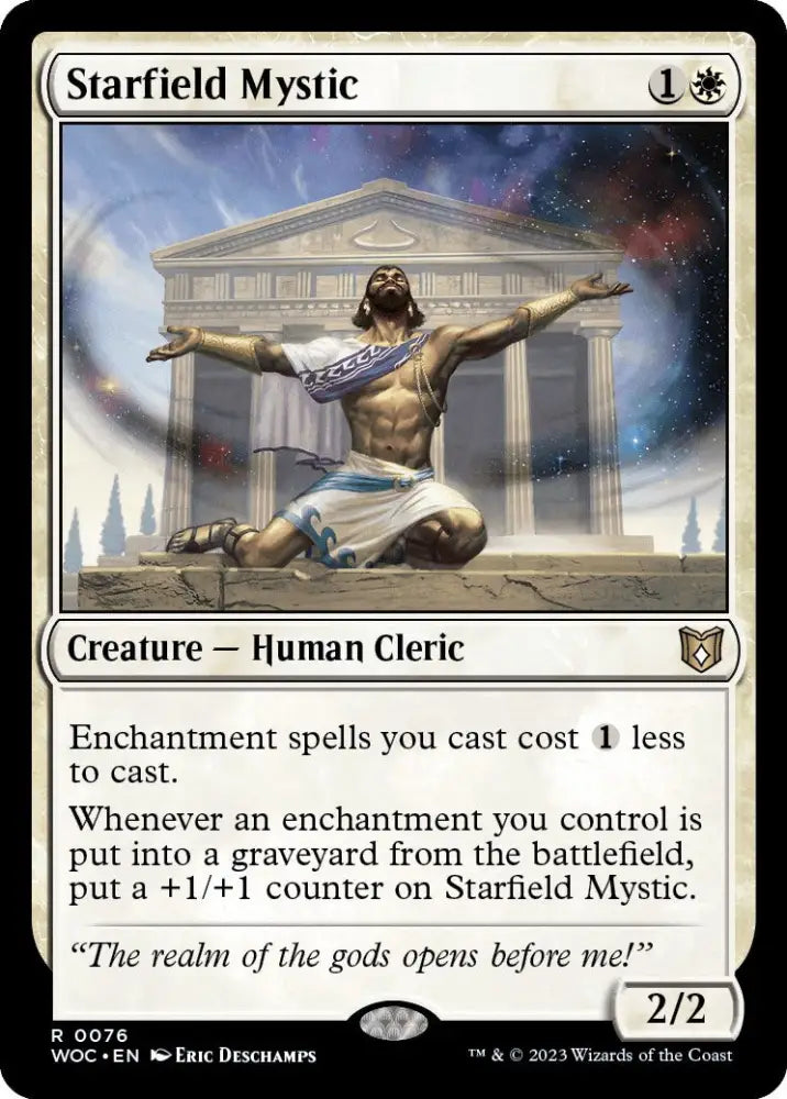 Starfield Mystic [Wilds of Eldraine Commander] - MTG Single