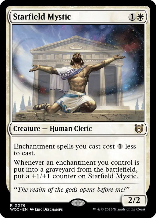 Starfield Mystic [Wilds of Eldraine Commander] - MTG Single