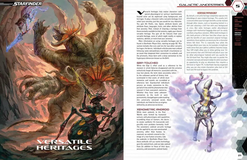 Starfinder 2e Galactic Ancestries Pocket Edition (EN) - Starfinder