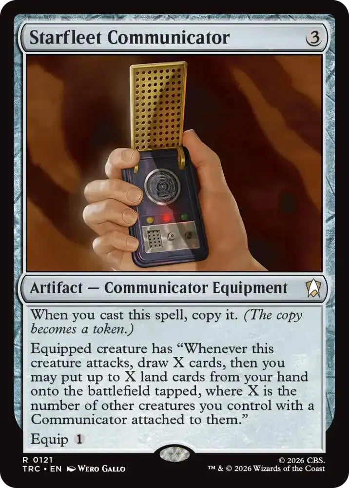 Starfleet Communicator (121) [Star Trek Commander]