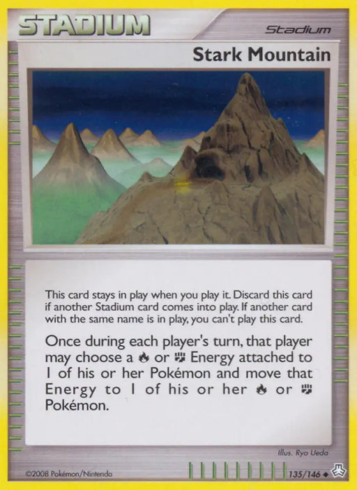 Stark Mountain (135/146) [Diamond & Pearl: Legends Awakened] - Pokemon Single