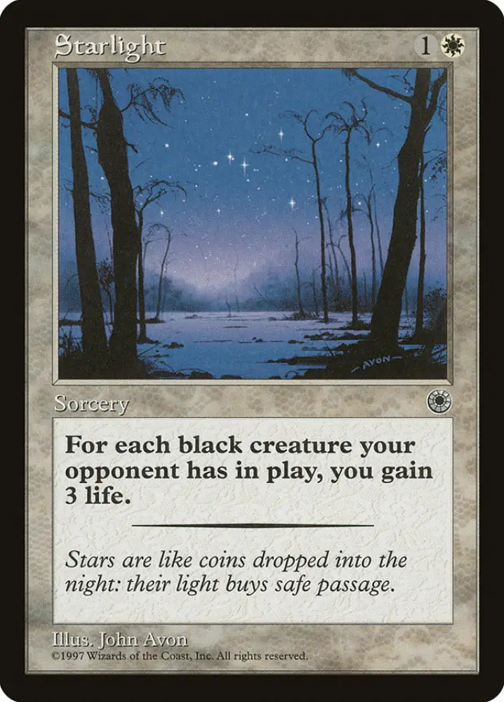 Starlight [Portal] - MTG Single