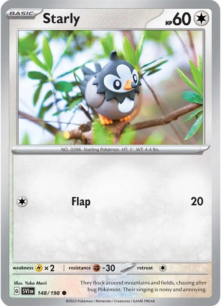 Starly (148/198) [Scarlet & Violet: Base Set] - Pokemon Single