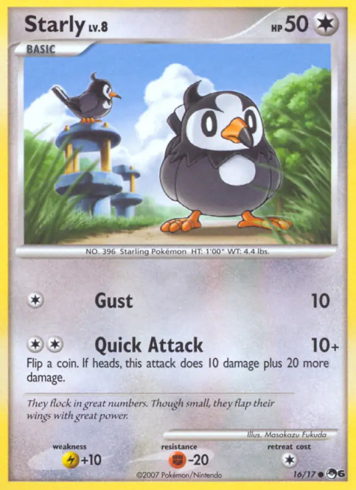 Starly (16/17) [POP Series 6] - Pokemon Single