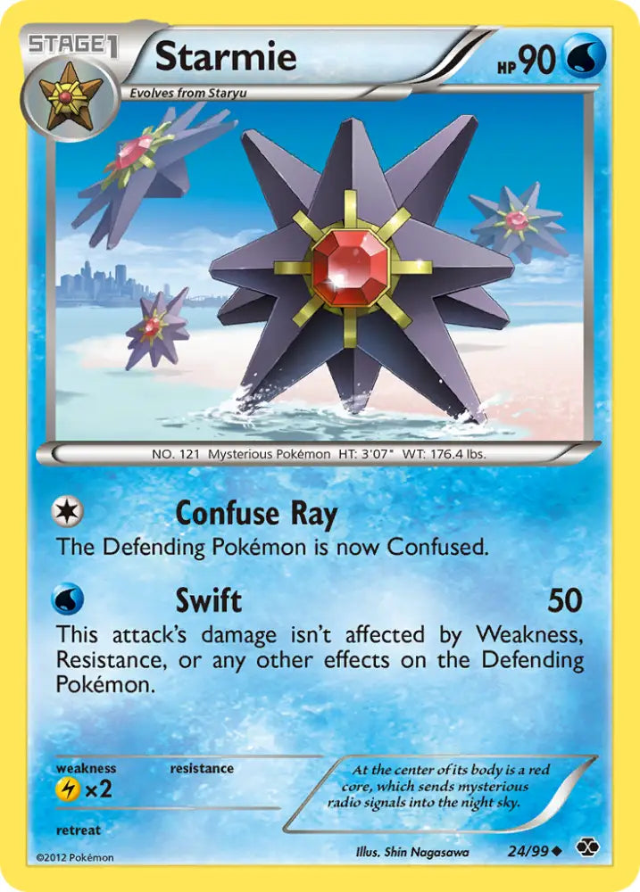Starmie (24/99) [Black & White: Next Destinies] - Pokemon Single