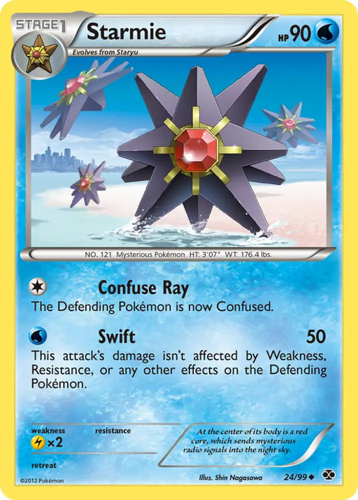 Starmie (24/99) [Black & White: Next Destinies] - Pokemon Single