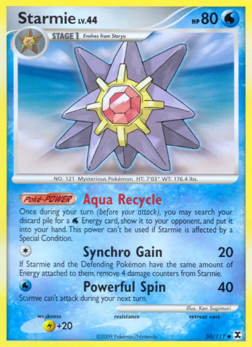 Starmie (50/111) [Platinum: Rising Rivals] - Pokemon Single