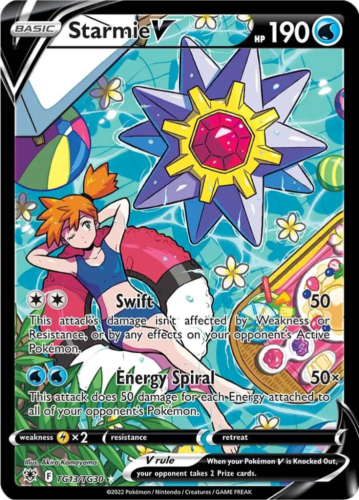 Starmie V (TG13/TG30) [Sword & Shield: Astral Radiance] - Pokemon Single