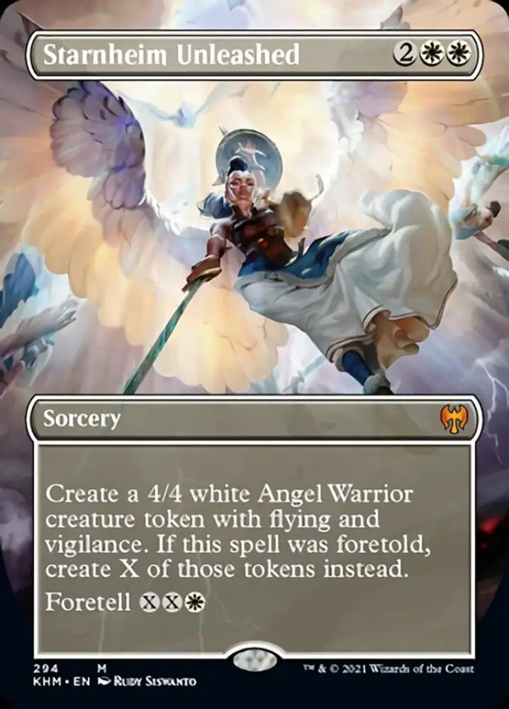 Starnheim Unleashed (Borderless Alternate Art) [Kaldheim] - MTG Single