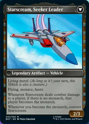 Starscream Power Hungry // Starscream Seeker Leader [Transformers] - MTG Single