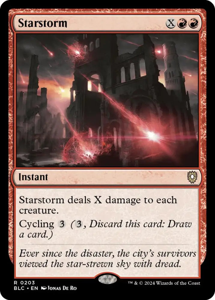 Starstorm [Bloomburrow Commander] - MTG Single