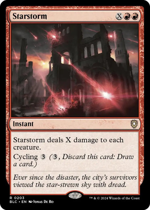 Starstorm [Bloomburrow Commander] - MTG Single