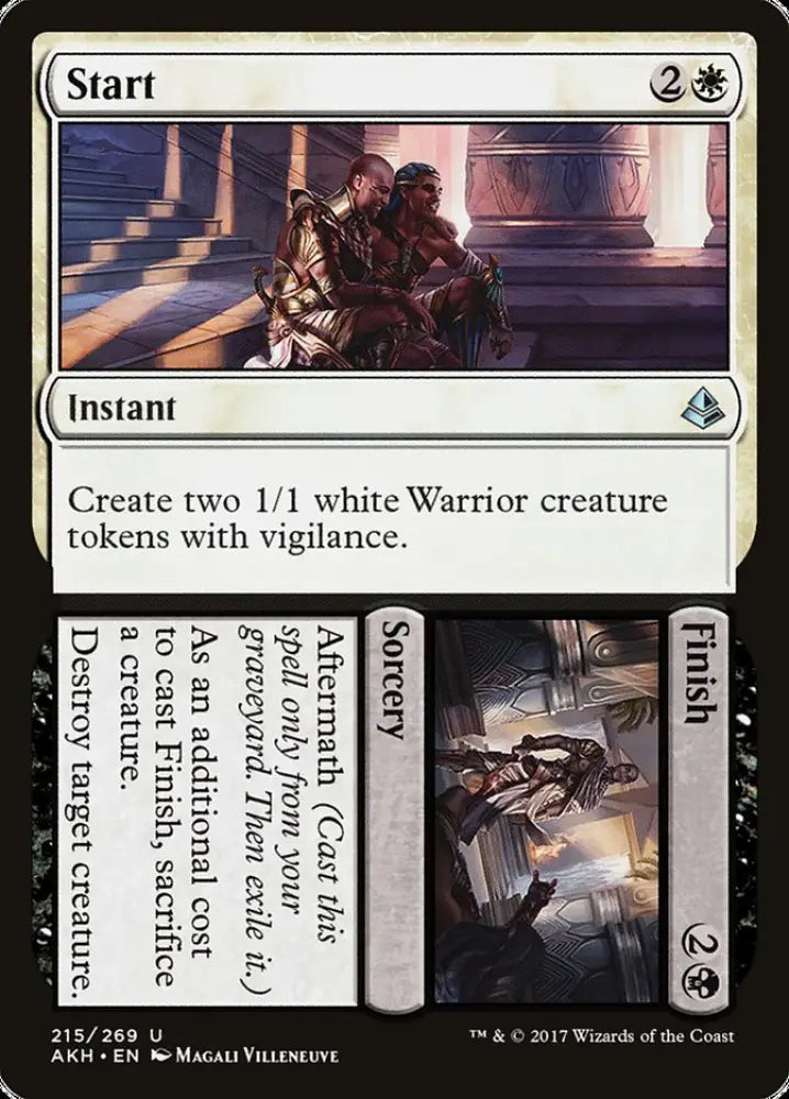 Start // Finish [Amonkhet] - MTG Single
