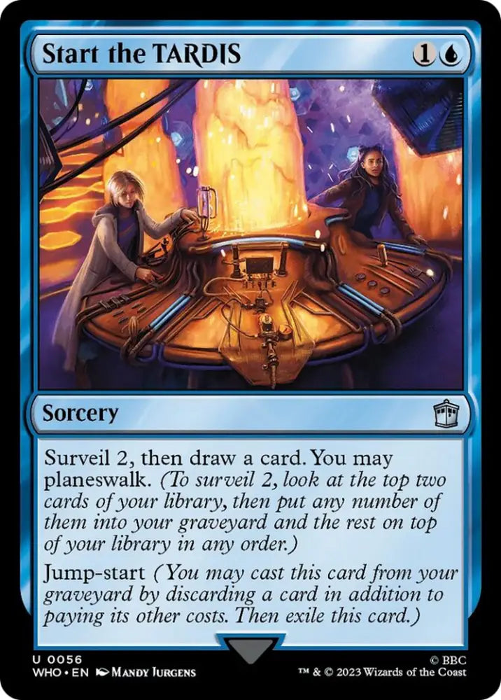 Start the TARDIS [Doctor Who] - MTG Single
