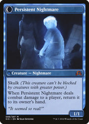 Startled Awake // Persistent Nightmare [Shadows over Innistrad] - MTG Single
