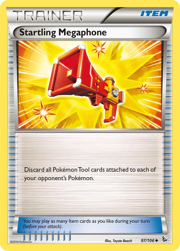 Startling Megaphone (97/106) [XY: Flashfire] - Pokemon Single