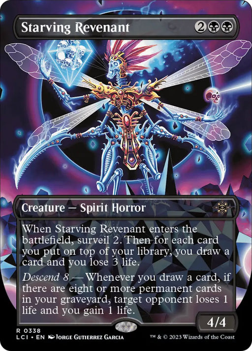 Starving Revenant (Borderless) [The Lost Caverns of Ixalan] - MTG Single