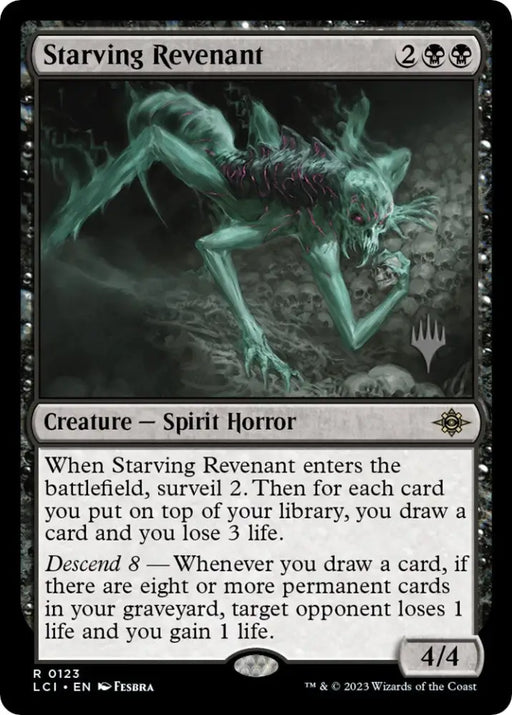 Starving Revenant (Promo Pack) [The Lost Caverns of Ixalan Promos] - MTG Single