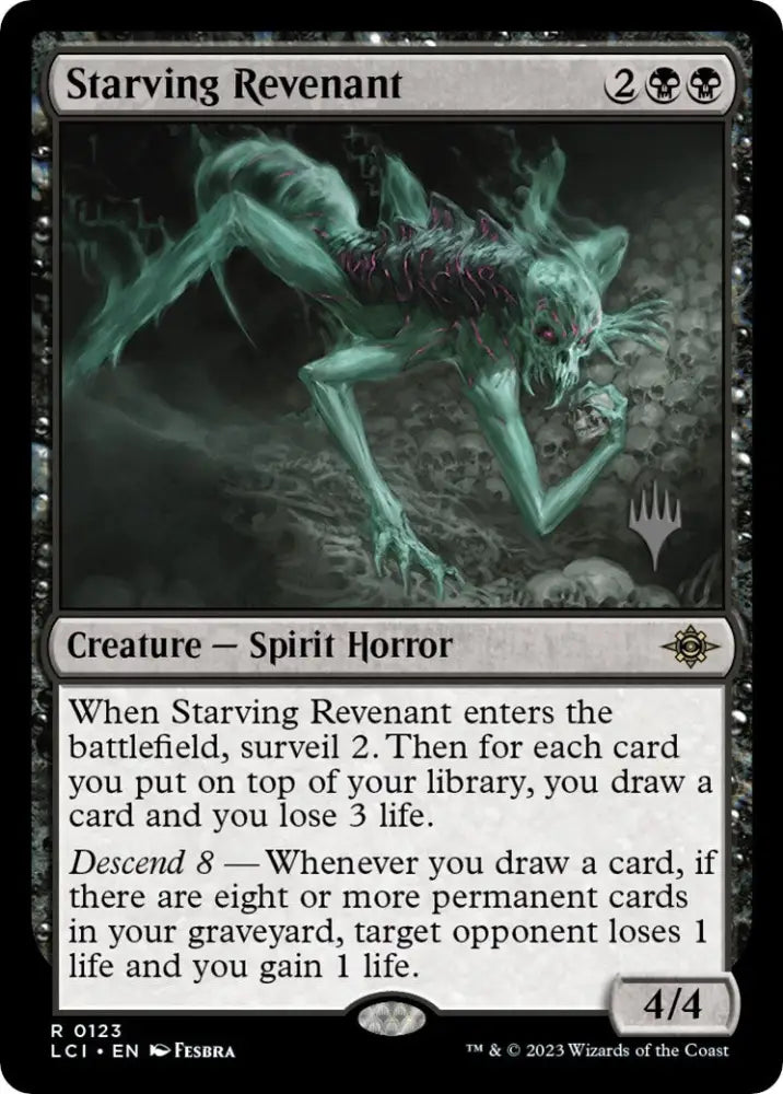 Starving Revenant (Promo Pack) [The Lost Caverns of Ixalan Promos] - MTG Single