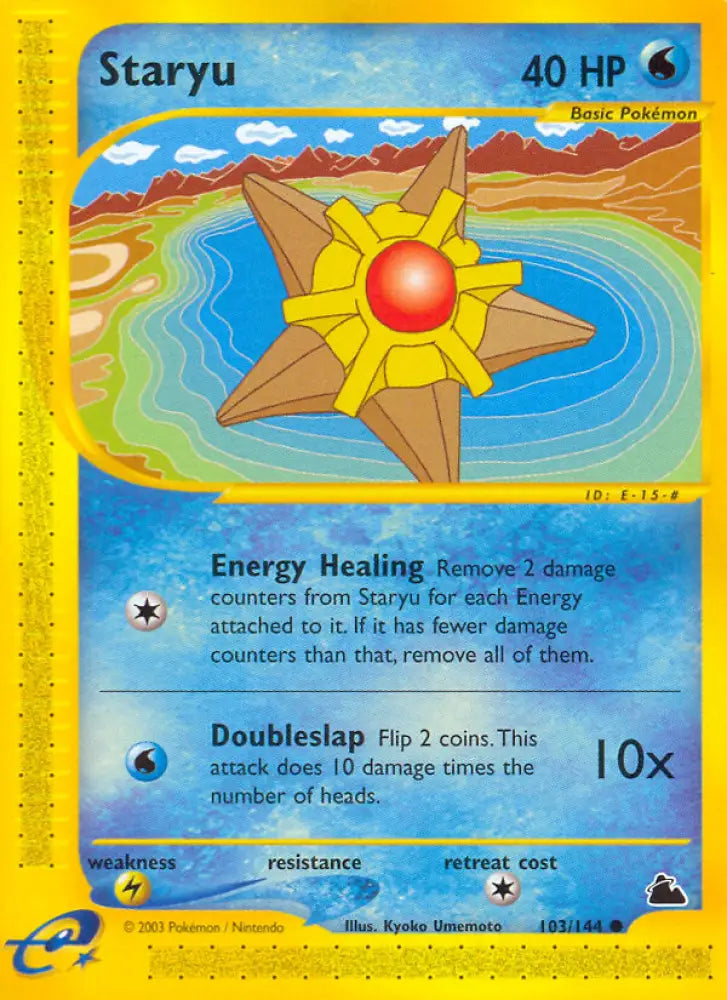 Staryu (103/144) [Skyridge] - Pokemon Single