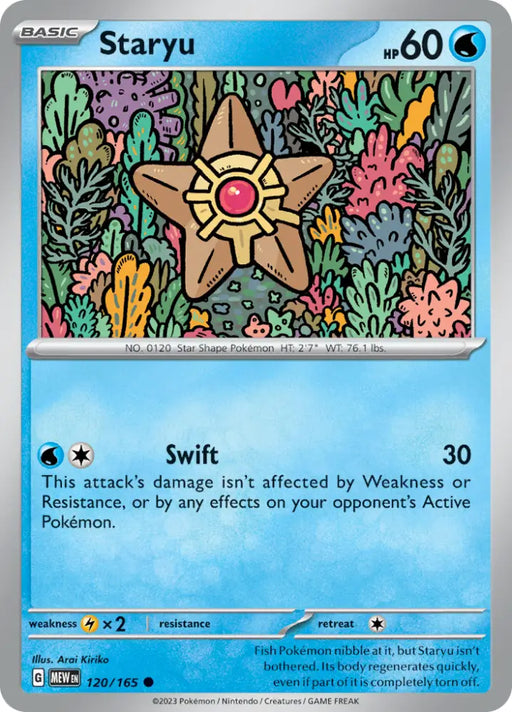 Staryu (120/165) [Scarlet & Violet 151] - Pokemon Single