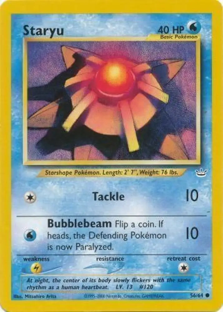 Staryu (56/64) [Neo Revelation Unlimited] - Pokemon Single