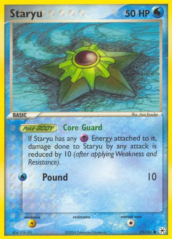 Staryu (75/101) [EX: Hidden Legends] - Pokemon Single