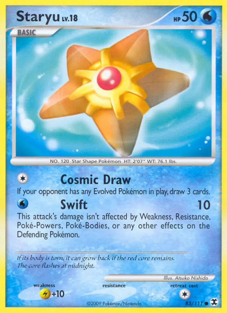 Staryu (83/111) [Platinum: Rising Rivals] - Pokemon Single