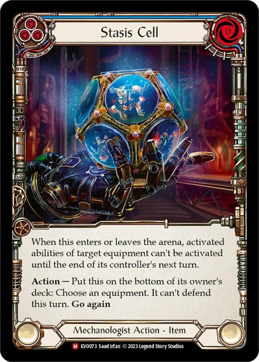 Stasis Cell [Bright Lights] Rainbow Foil - Flesh And Blood Single