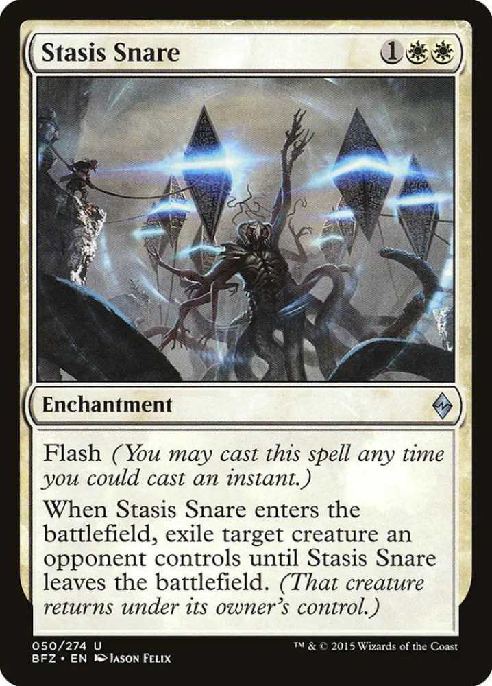Stasis Snare [Battle for Zendikar] - MTG Single