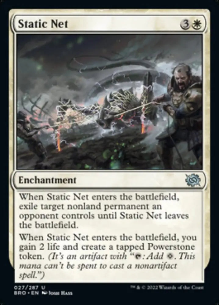 Static Net [The Brothers’ War] - MTG Single