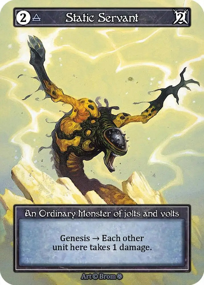 Static Servant (Foil) [Gothic]