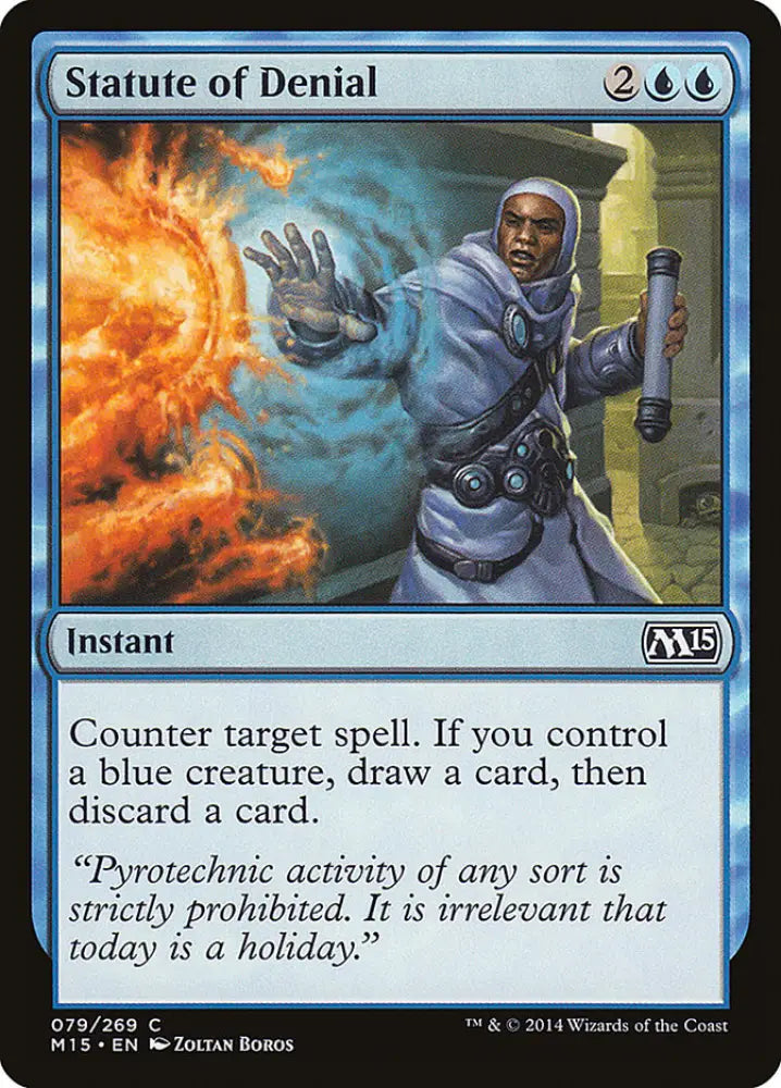 Statute of Denial [Magic 2015] - MTG Single