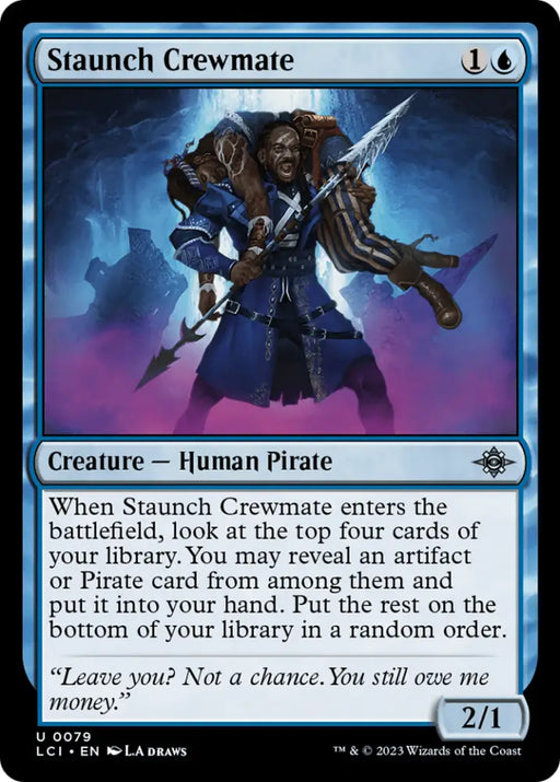 Staunch Crewmate [The Lost Caverns of Ixalan] - MTG Single