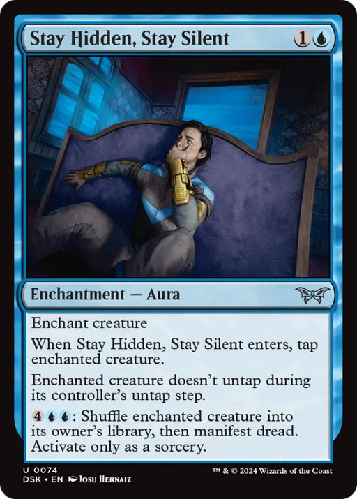Stay Hidden Stay Silent (0074) [Duskmourn: House of Horror] - MTG Single