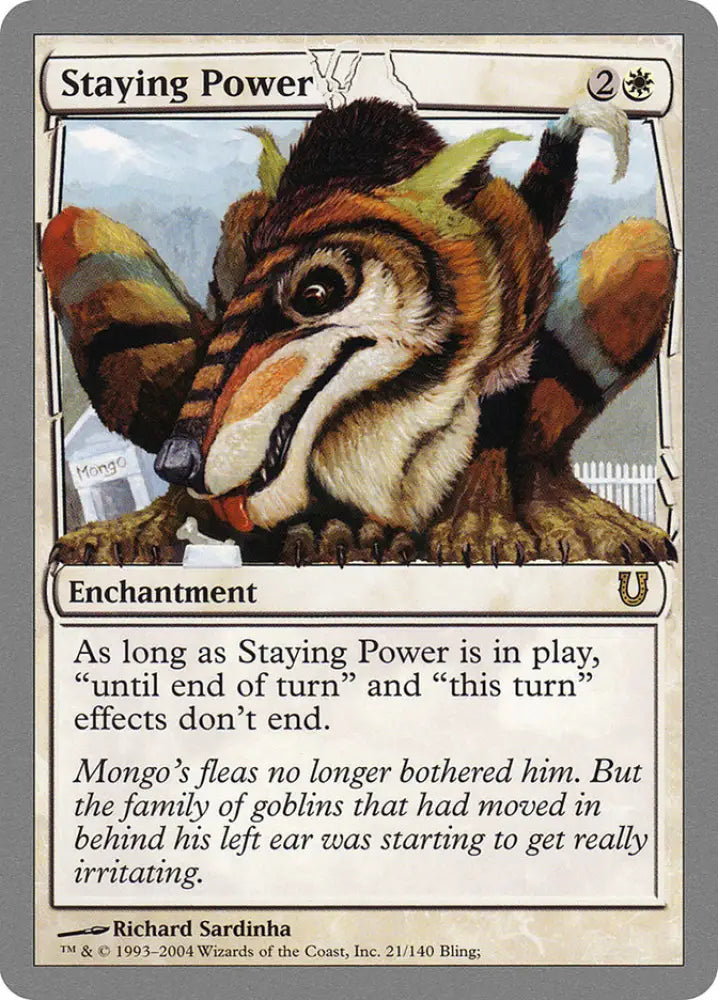 Staying Power [Unhinged] - MTG Single